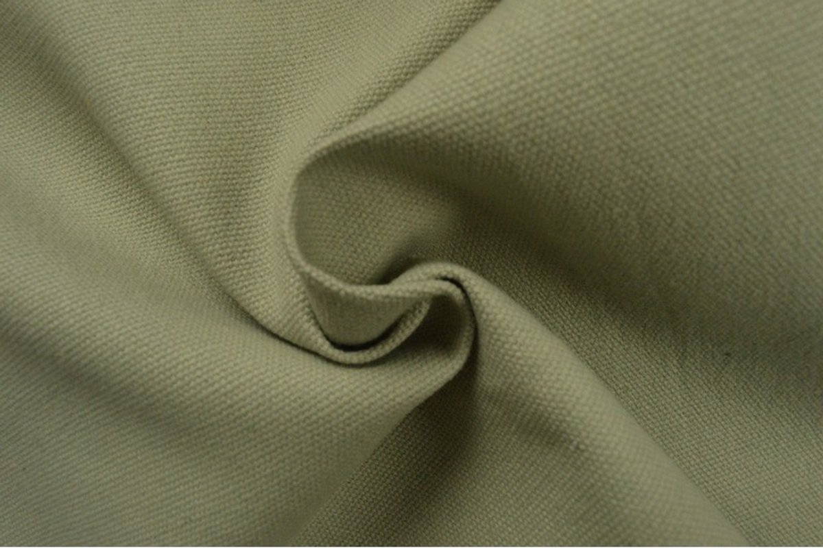 Canvas stof - Zilvergrijs - Per meter - 1 meter - Canvas katoen - 150cm breed