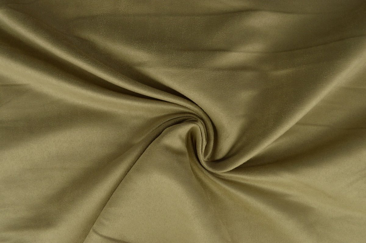10 meter suedine - Beige - 100% polyester