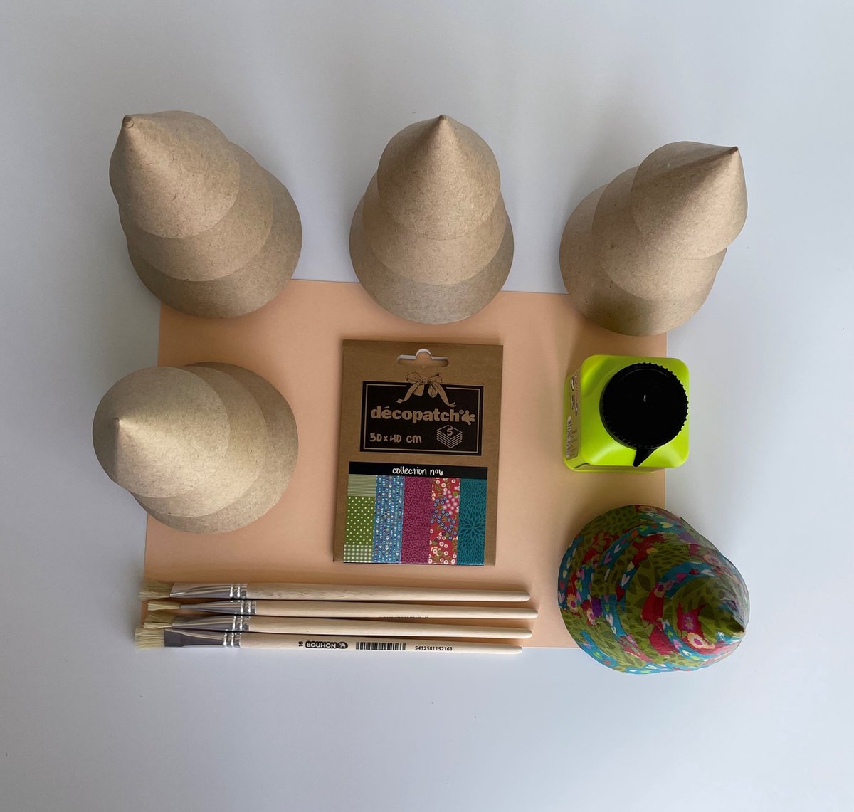 Knutselpakket decopatch kerst