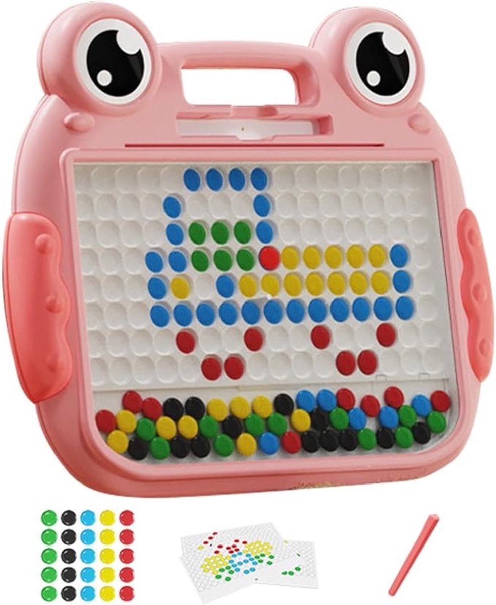 Ood Blue -Deluxe Magnetisch Tekenbord met Kikkerontwerp – Educatief Speelgoed voor Creativiteit en Motorische Vaardigheden, Veilig en Duurzaam voor Kinderen