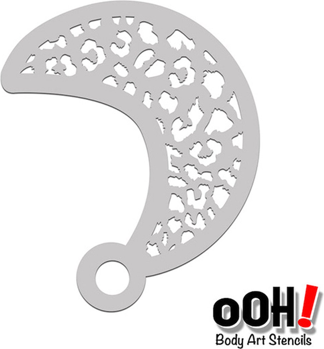 oOh Body Art Cheetah Stencil