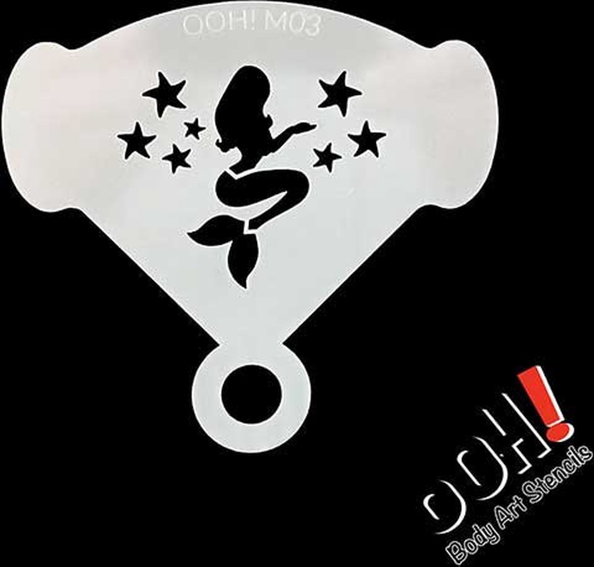 oOh Body Art Stencils M03