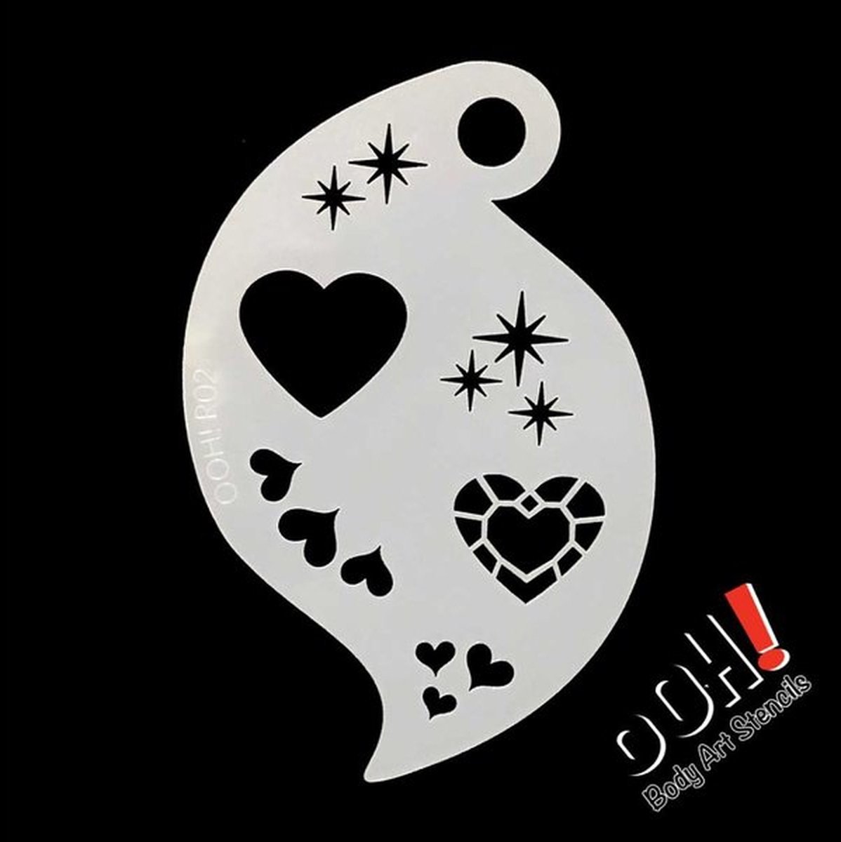 oOh Body Art Stencils RO2