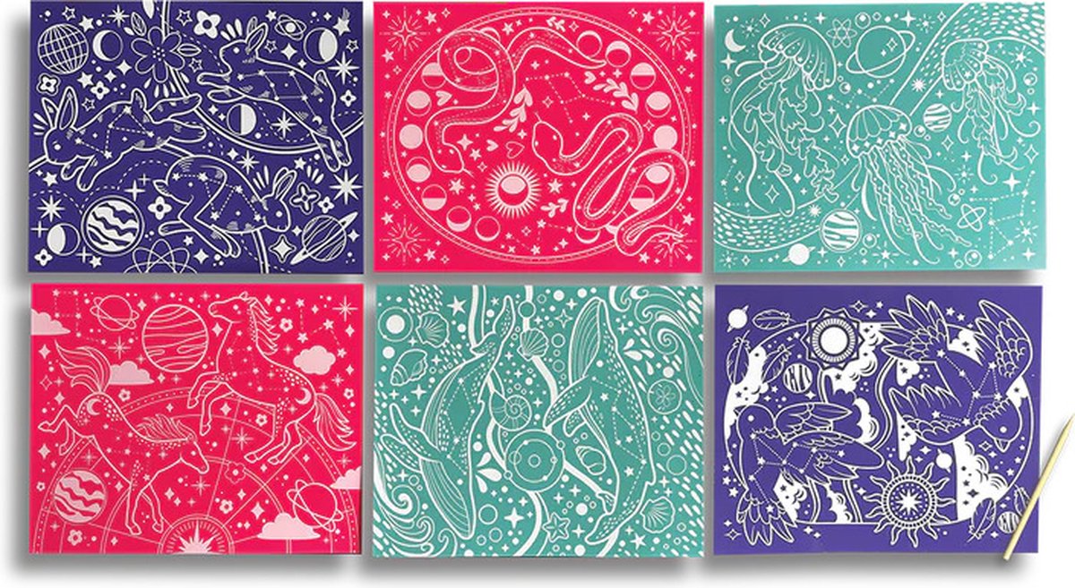 Ooly - Scratch & Shine - Celestial Skies