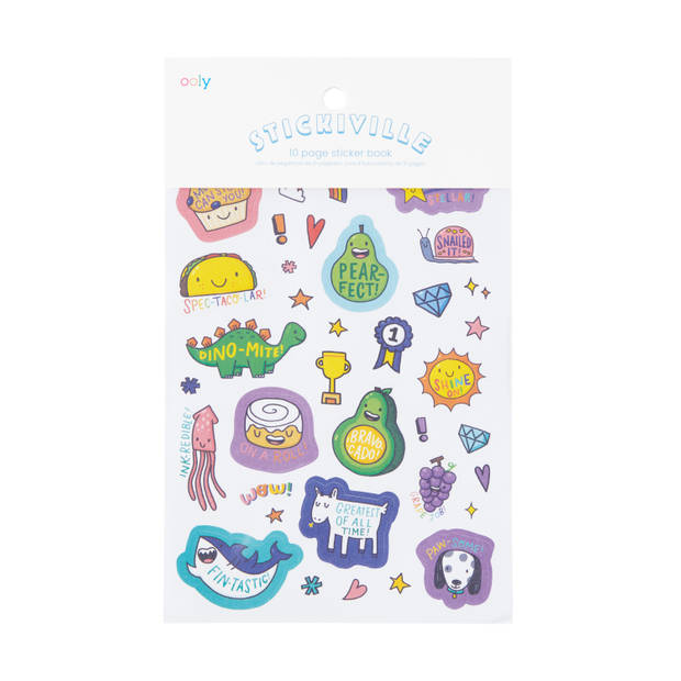 Ooly Stickiville Stickers Boek Beloningen
