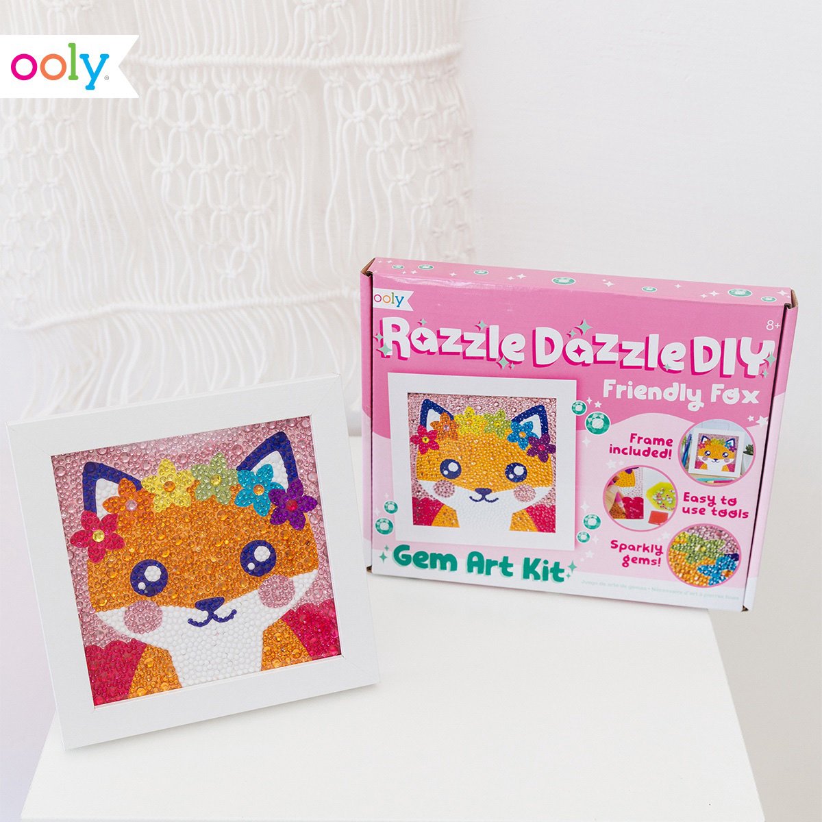 Razzle Dazzle Gem Art Kit - Friendly Fox