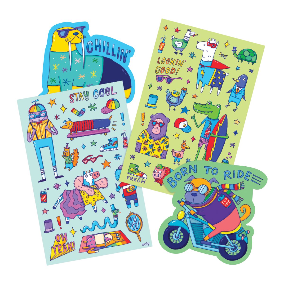 Scented Scratch Stickers: Dressed to Impress (2 Sticker Sheets + 8 Jumbo Stickers)