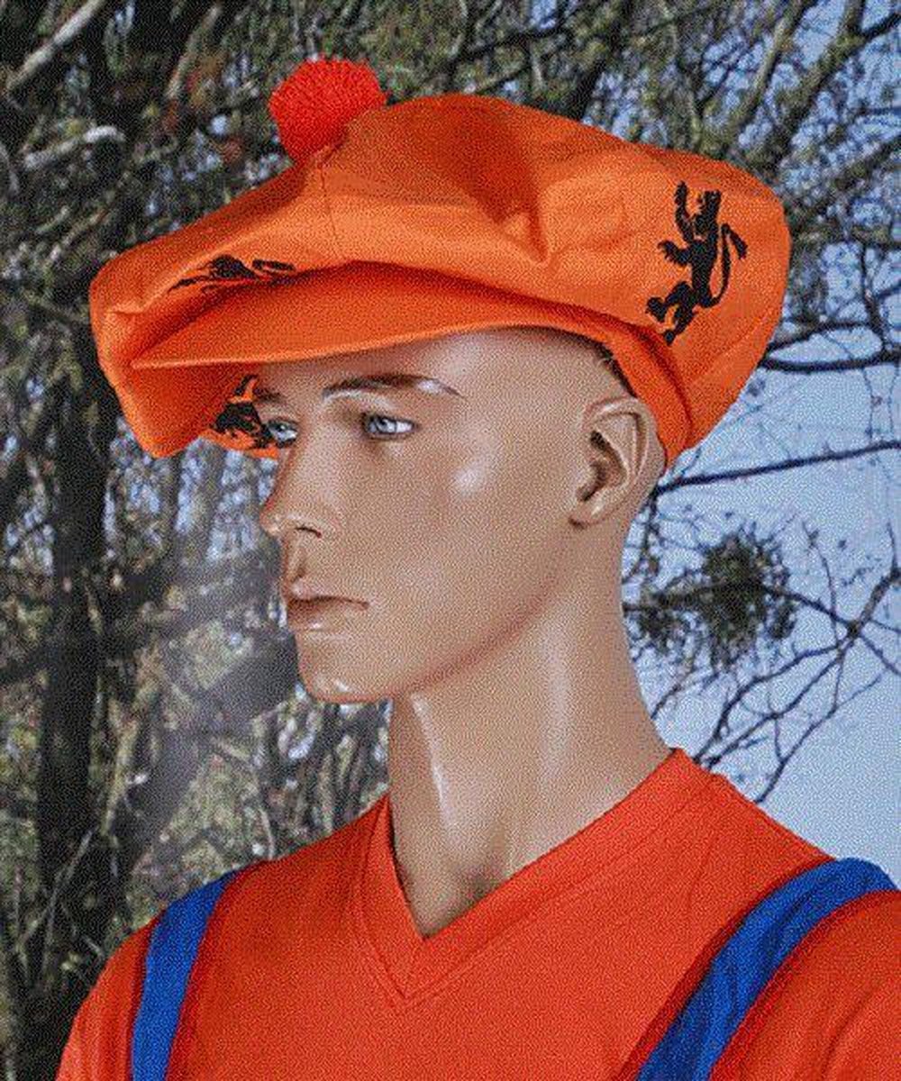 Oranje Pet met Leeuwen Opdruk