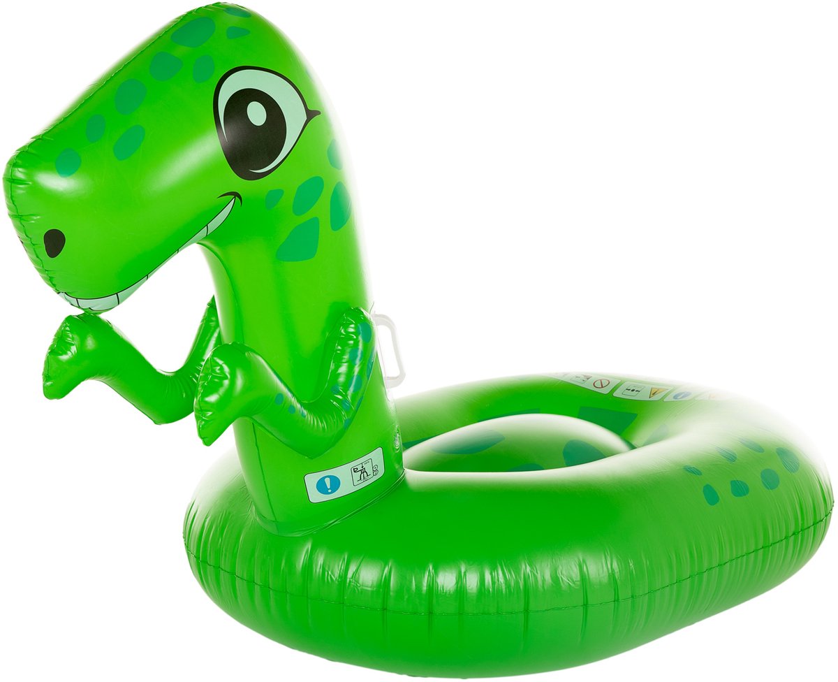 Opblaasbaar waterdier dino zwembad speelgoed PVC 155x88x100 cm.
