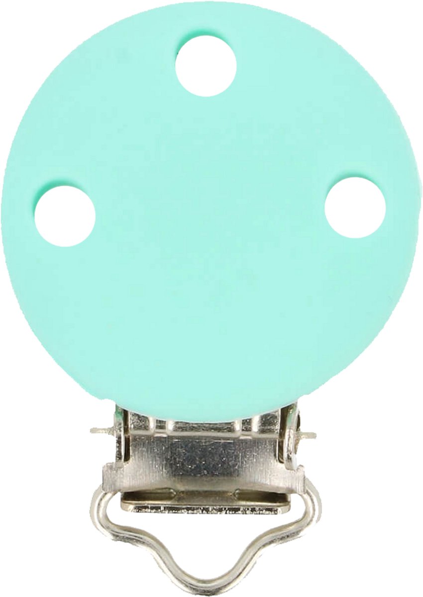 Siliconen speenklem Mint