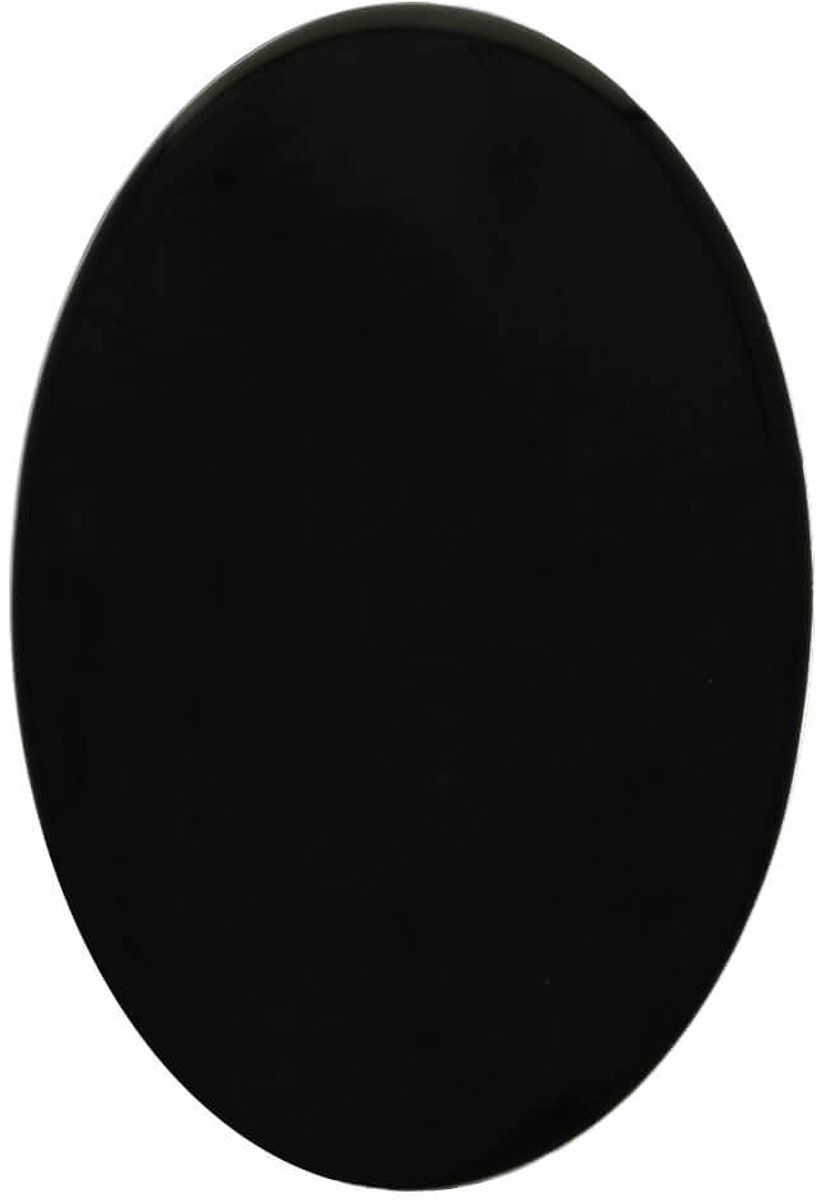 Veiligheidsogen Ovaal Zwart (10 st)