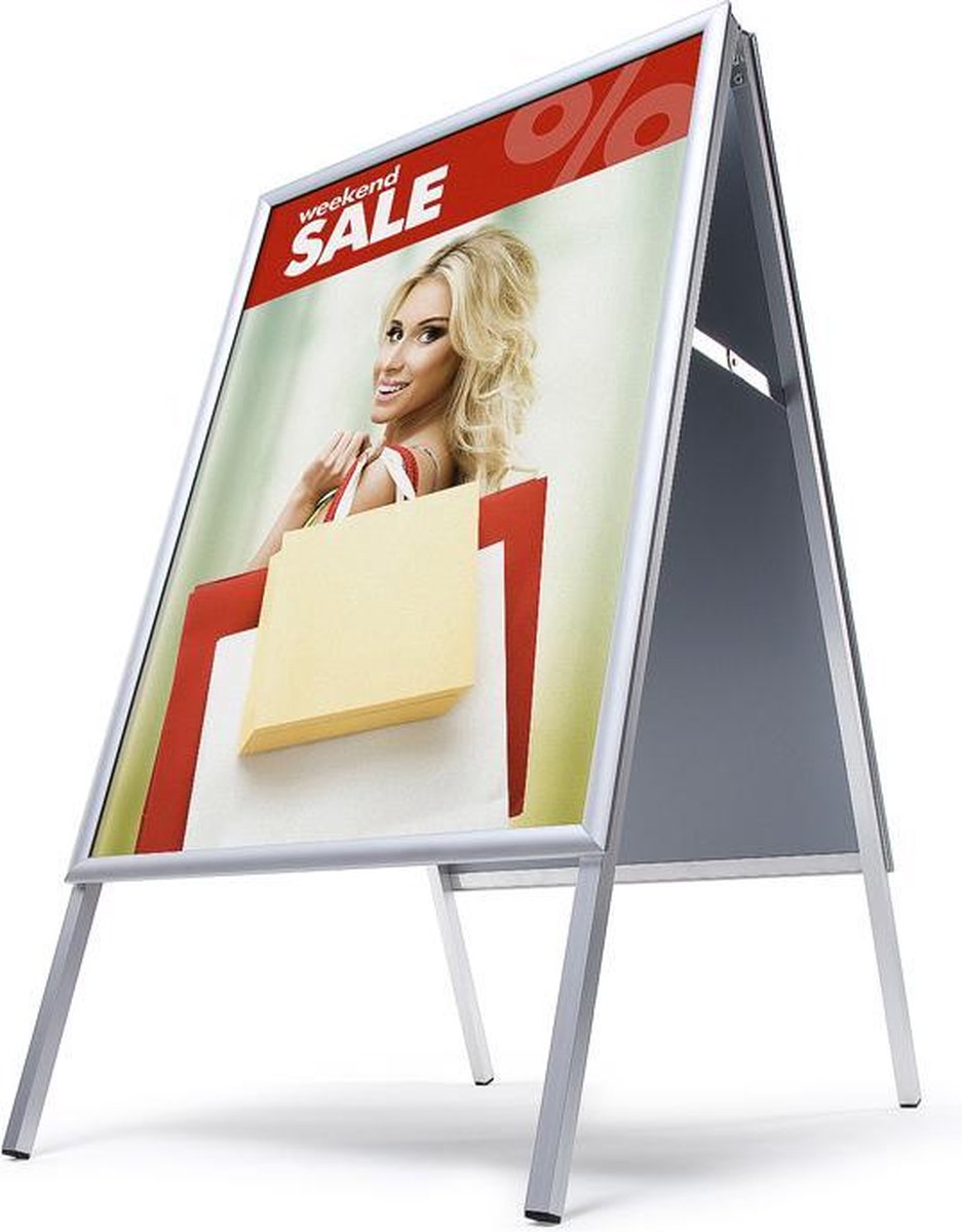 Stoepbord Design Standaard 25mm - 50 x 70 cm - Dubbelzijdig stoepbord voor postergebruik
