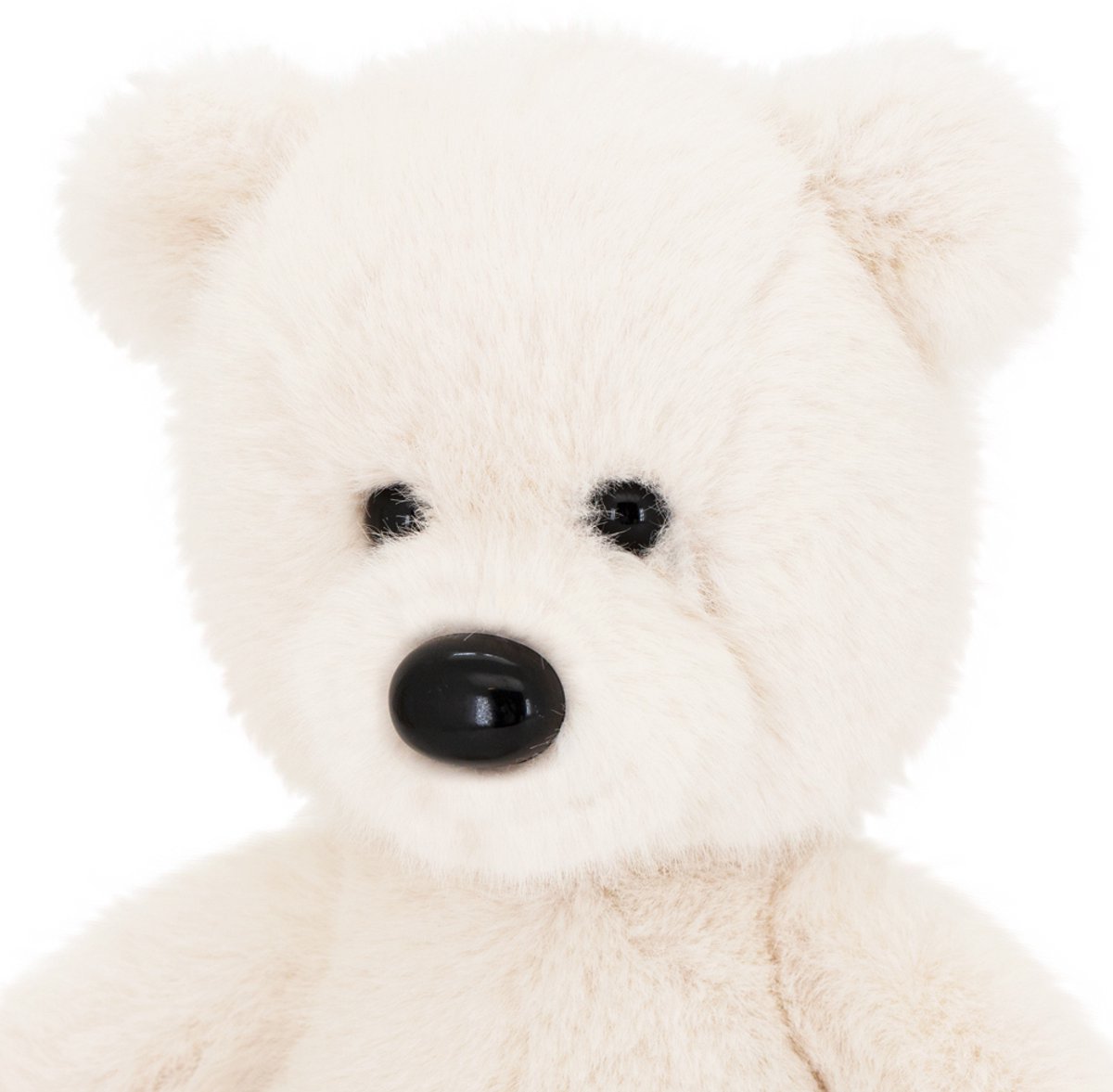 Orange Toys teddybeer wit knuffel - pluche speelgoedbeer 44 cm.