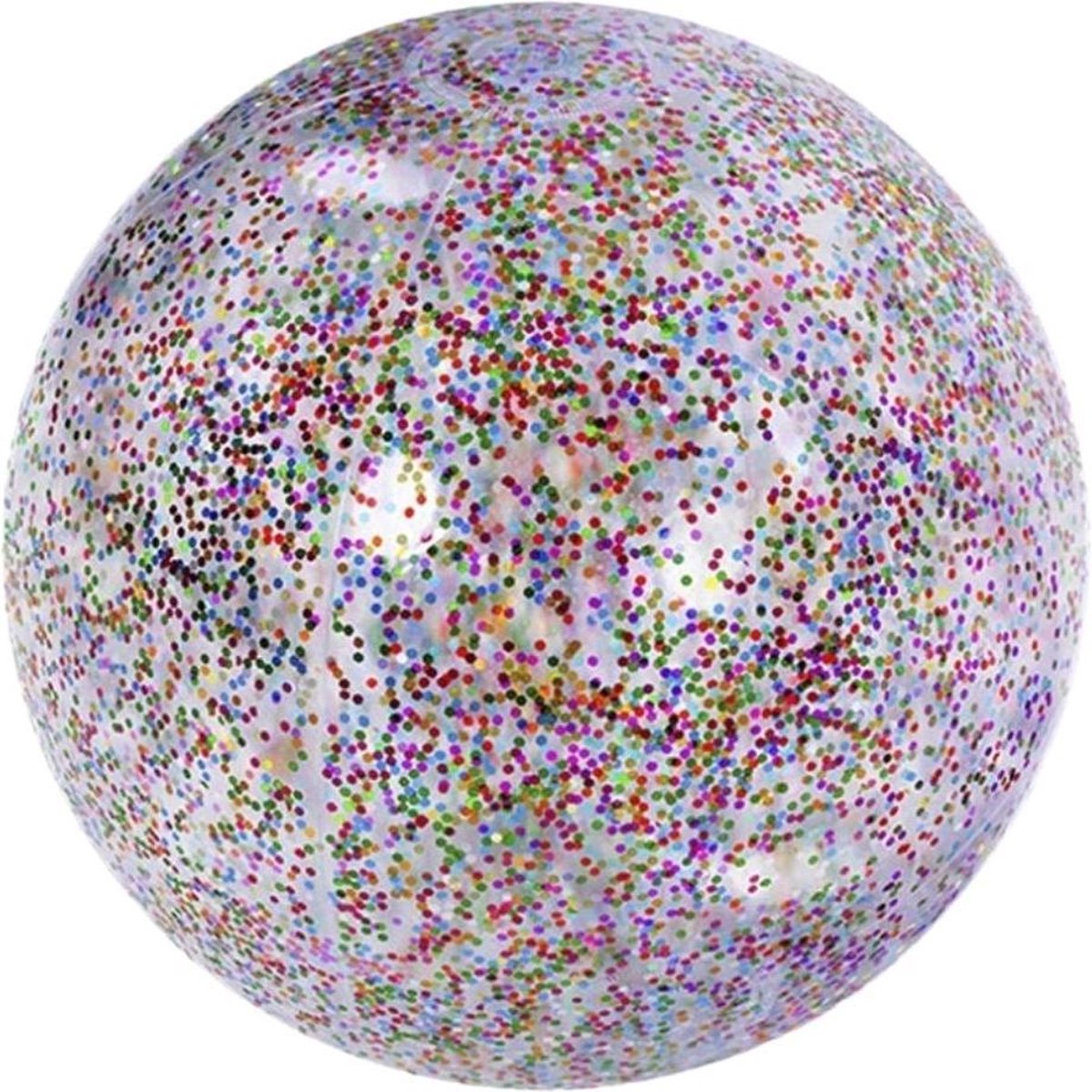 Orange85 Opblaasbare Glitter Strandbal - 50 cm - Strand - Zwembad - Bal - Opblaasbaar - Glitters