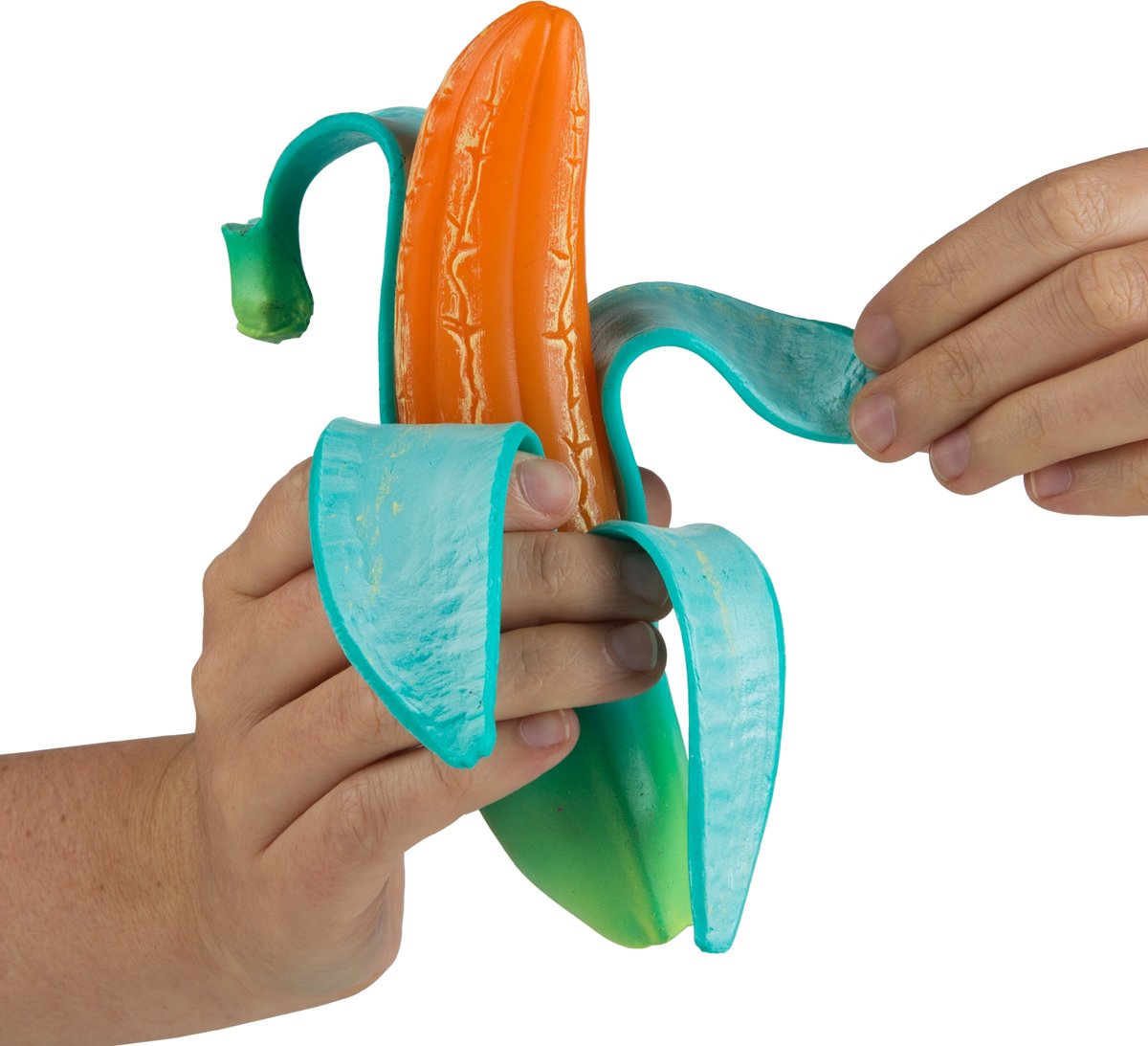 Odditeez Fuzionfoodz - Oranje Banaan - Squishy