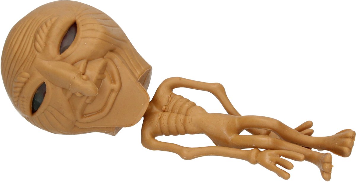 Orbeez Stressbal Alien voor Kinderen – Stress Speelgoed – Squishy – Bruin
