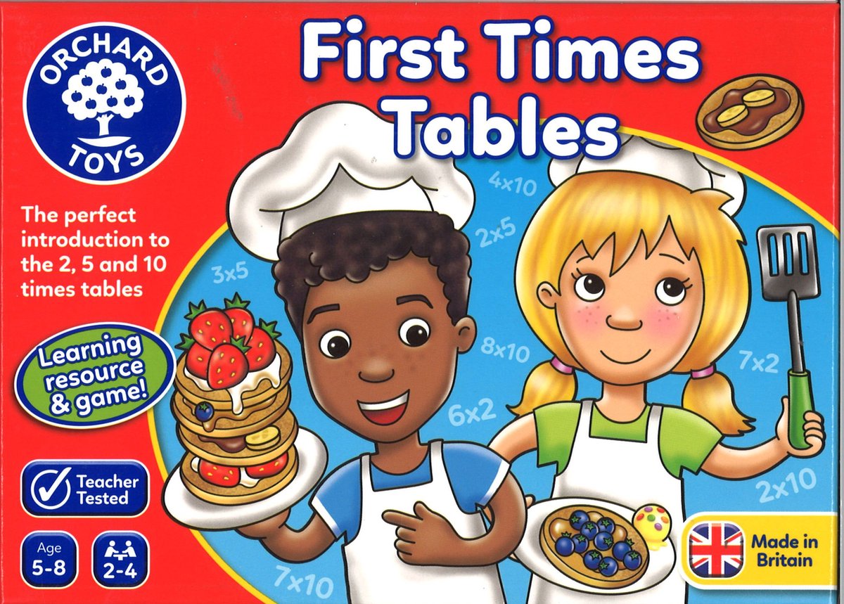 First Times Tables Orchard Toys
