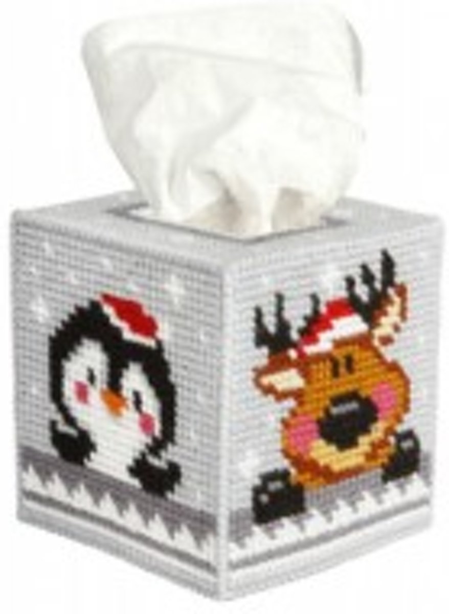 Orchidea Tissuedoos borduurpakket