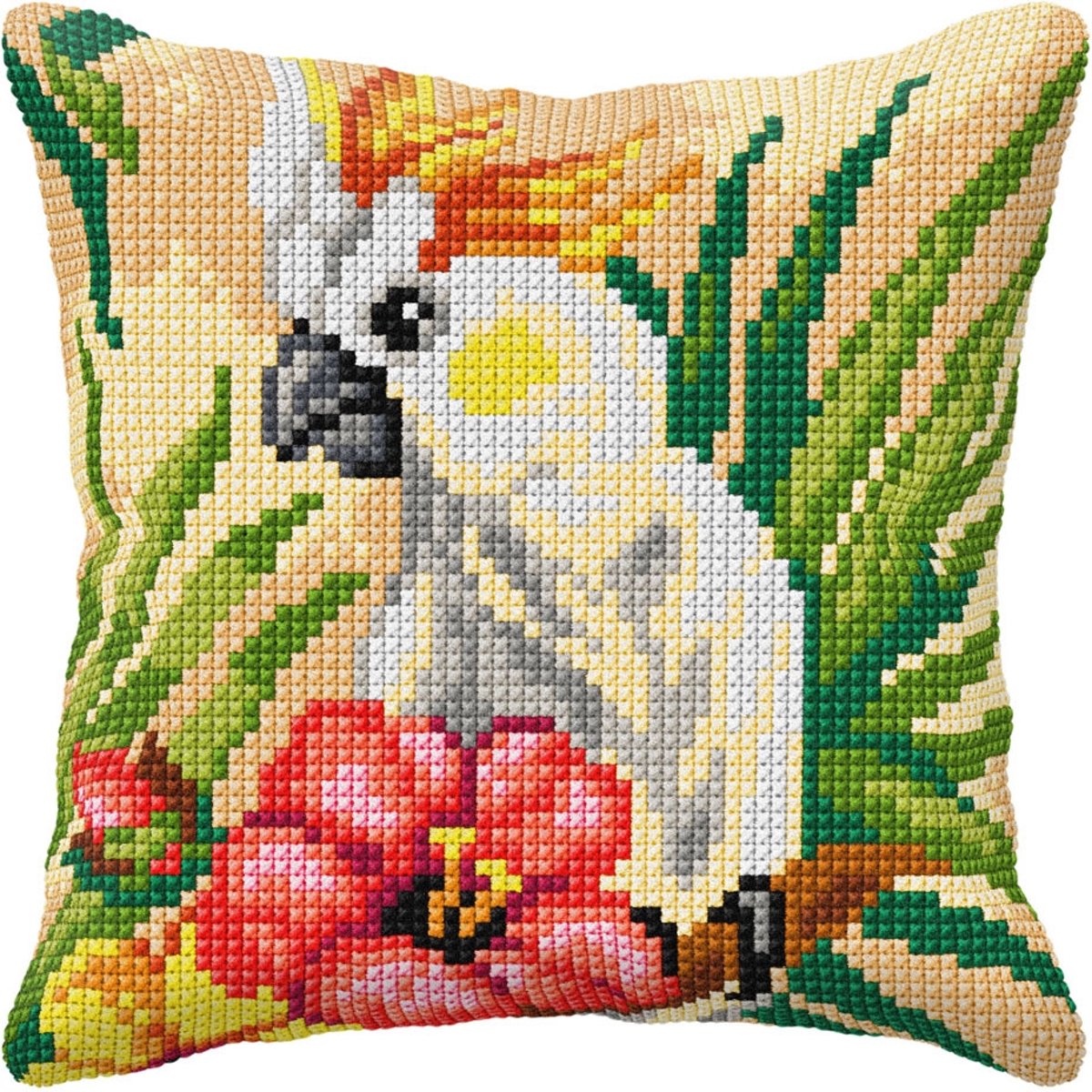 kruissteekkussen 9573 kaketoe