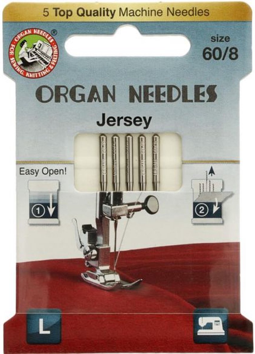 Organ naaimachinenaalden Jersey 60