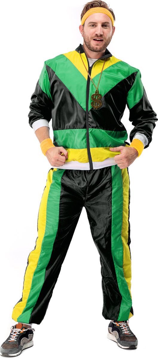 80s Tracksuit Jamaican Jogger - Man
