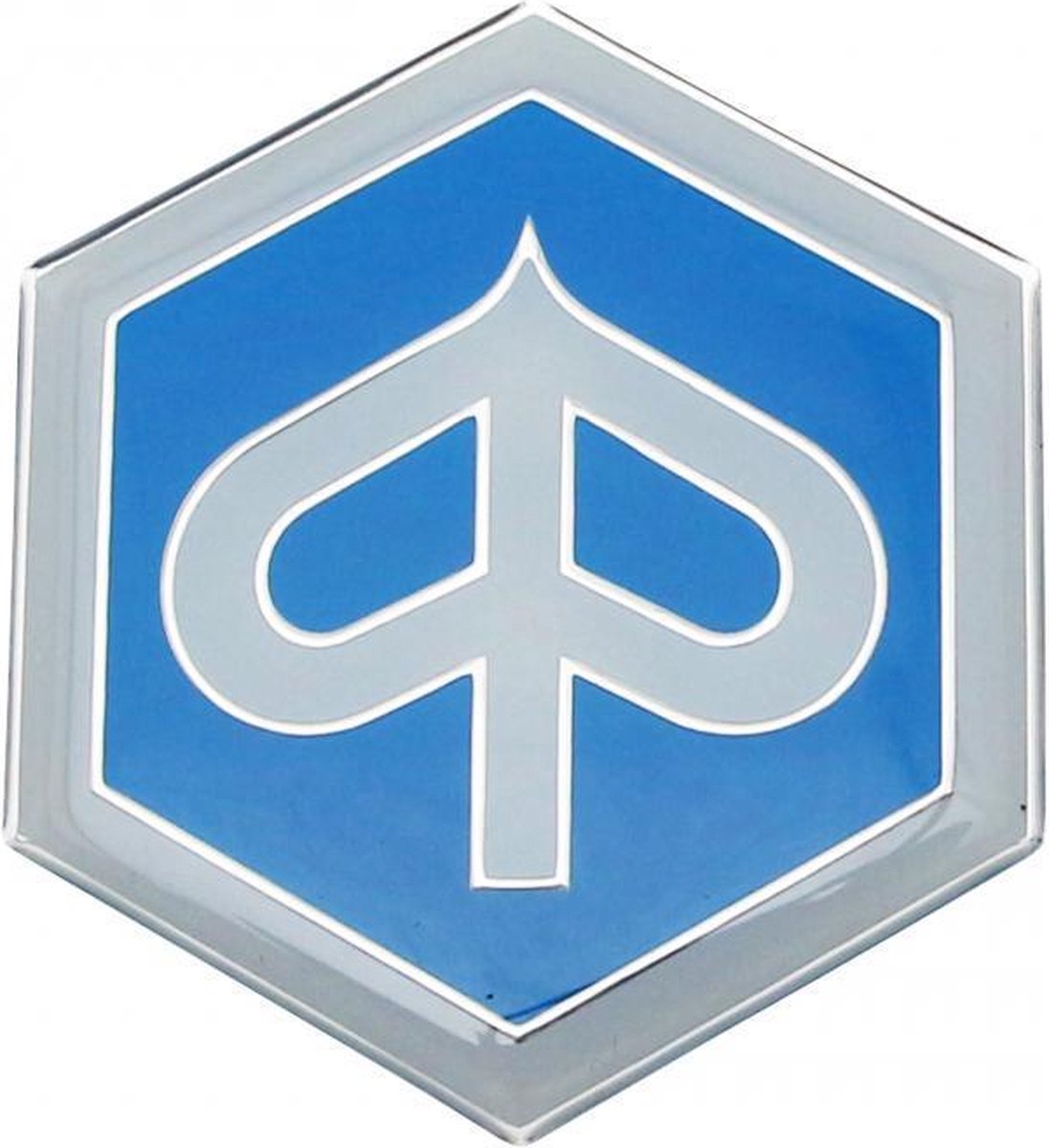 Autocollant stickers logo embleme pour scooter Piaggio 500 MP3 2014 2016 62x55mm