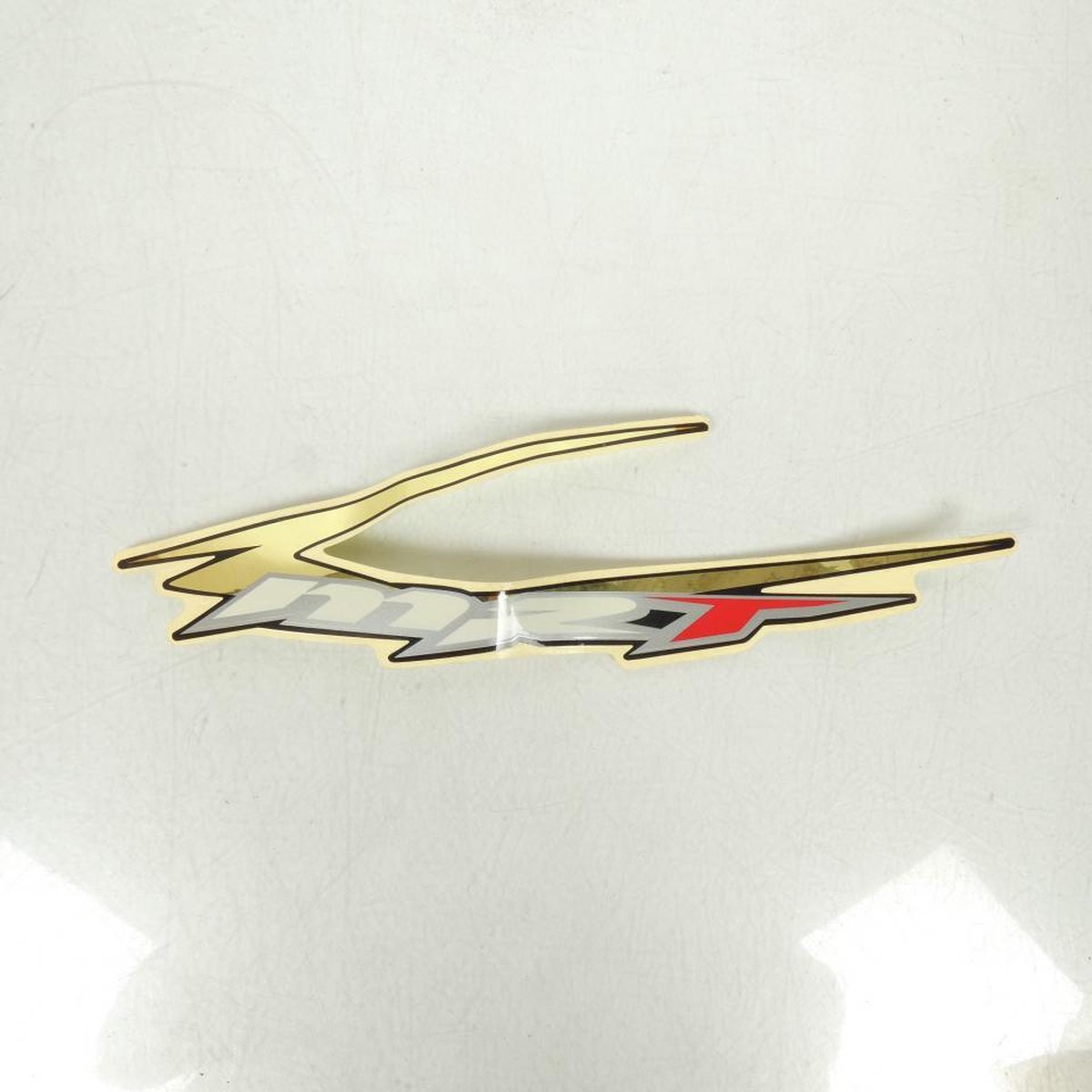 Autocollant stickers origine pour moto Rieju 50 MRT Doré Neuf