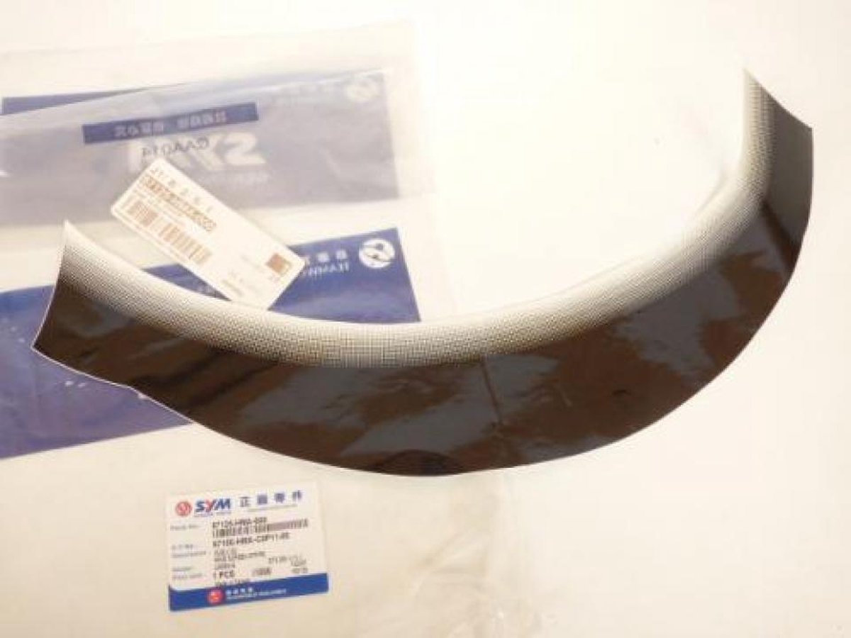 stickers origin windscherm voor scooter sym 250 gts 87125-hma-000 nieuw