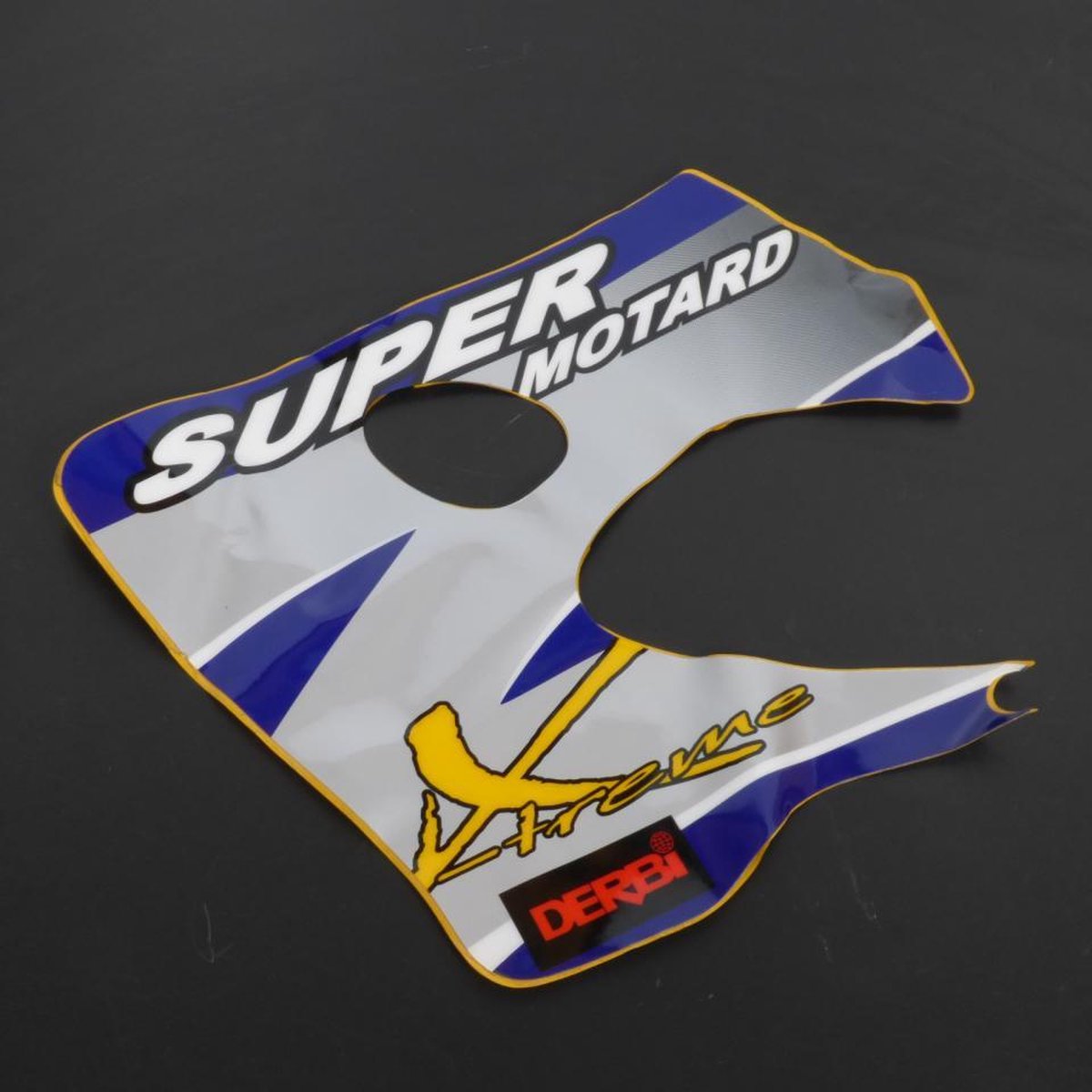 stickerschep linker oor voor motor derbi 50 senda sm xtreme drd 2003