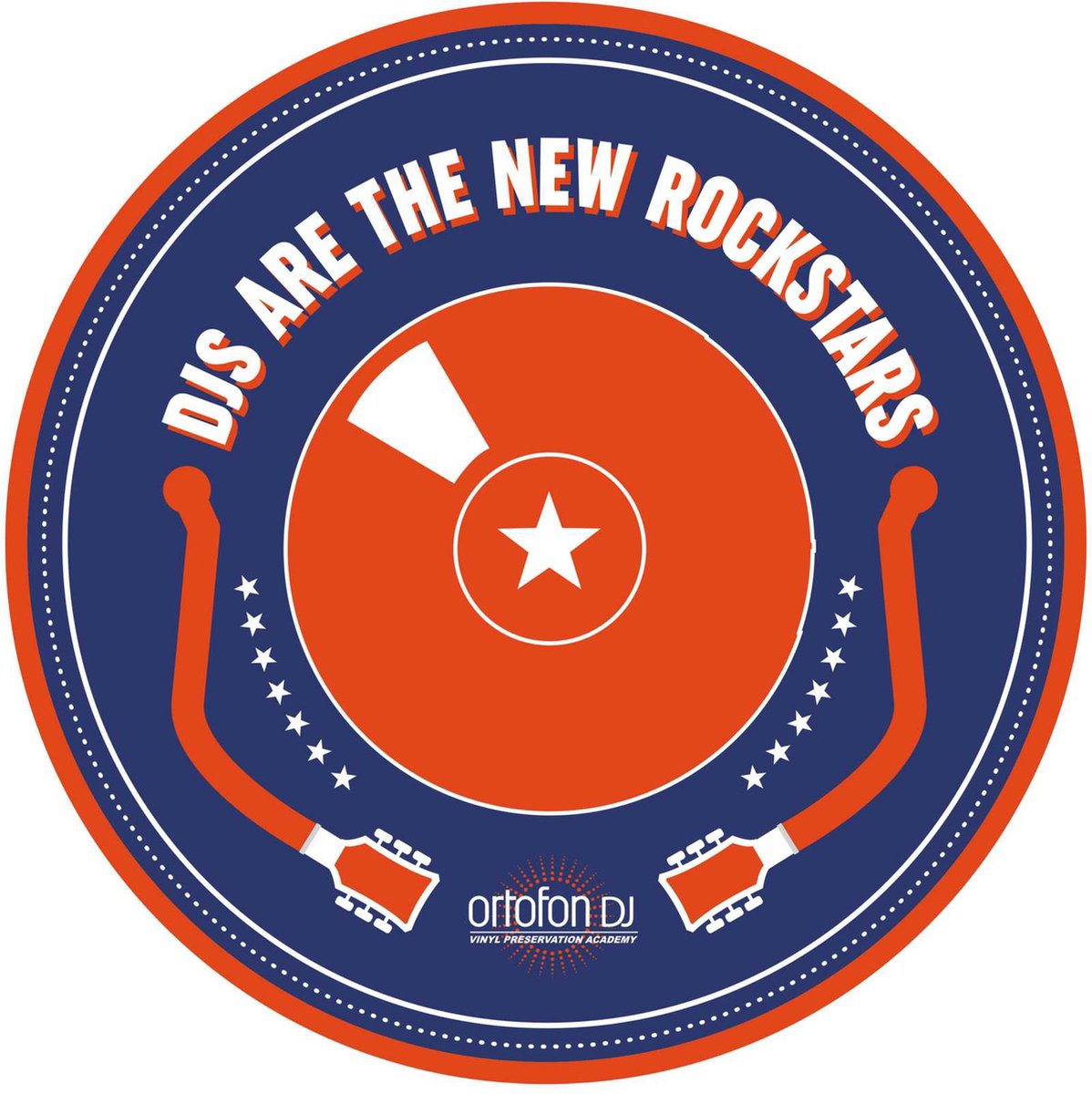 Ortofon Slipmat DJ - Slipmat voor draaitafels