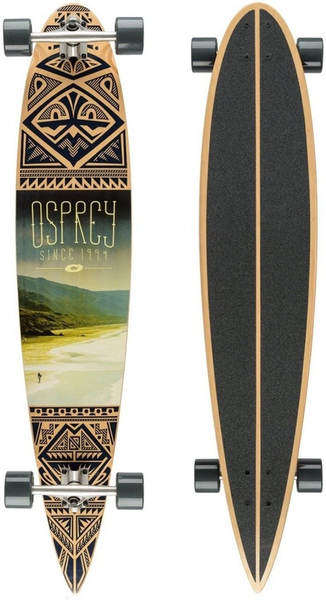 Osprey Longboard Coastline 117 X 23 Cm Blank/zwart