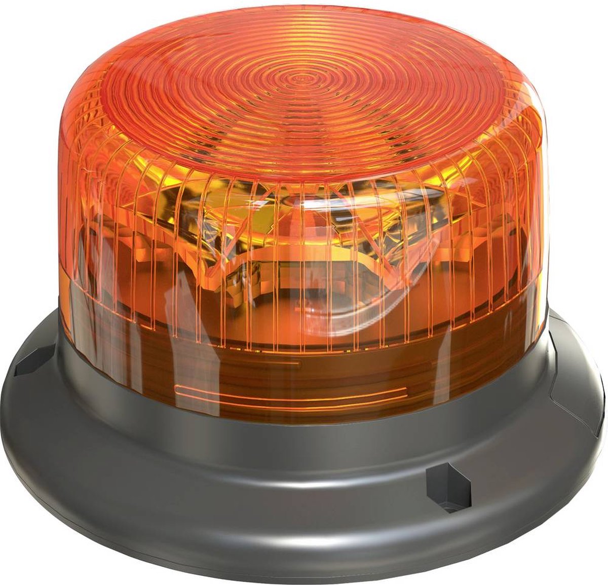   Zwaailicht Light Signal LED Beacon Light RBL102 12 V, 24 V werkt op boordnet Schroefmontage Oranje