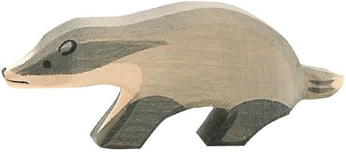 Badger head straight