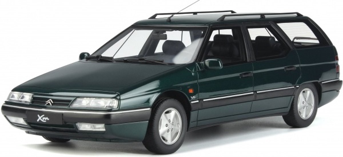 Otto Mobile Citroën XM Break 3.0 V6 24V 1998 Mauritus Blauw 1:18
