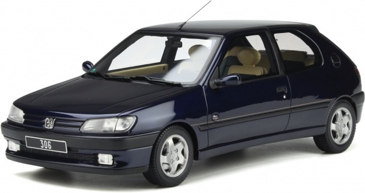 Otto Mobile Peugeot 306 Eden Park Blauw 1:18