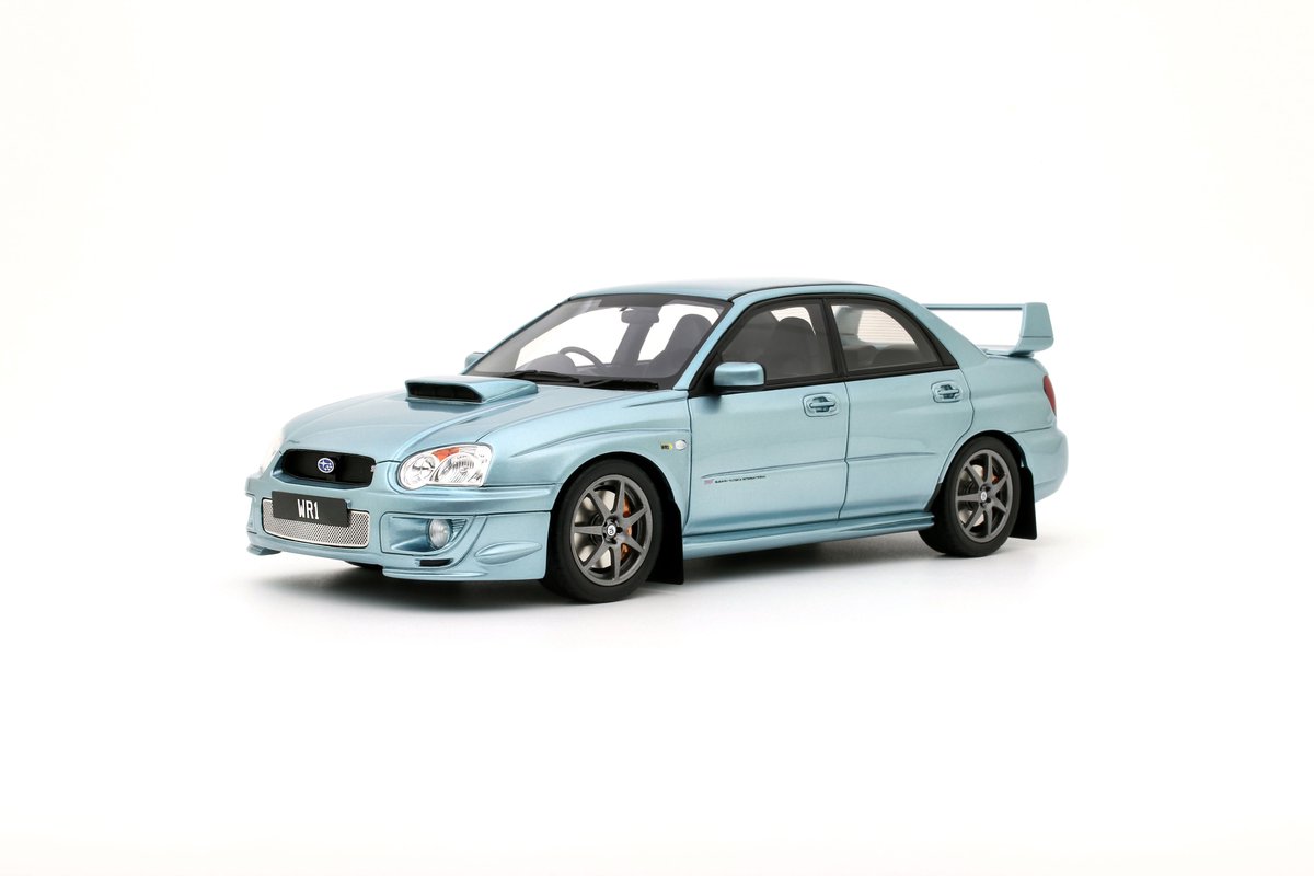 Subaru Impreza WRX STI WR1 P Solberg Edition (Ice Blue) 1:18 OttoMobile OT1114