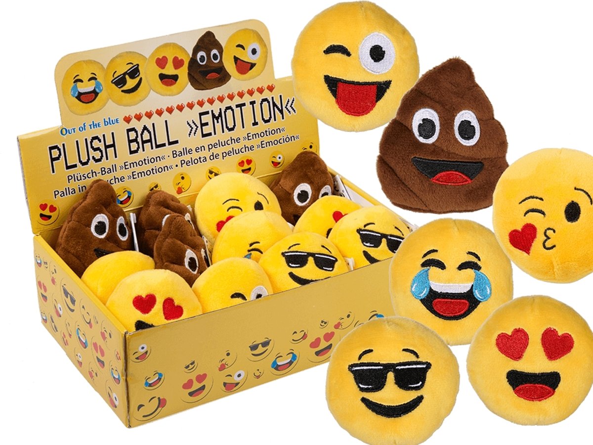 Emoticon Pluchen Bal