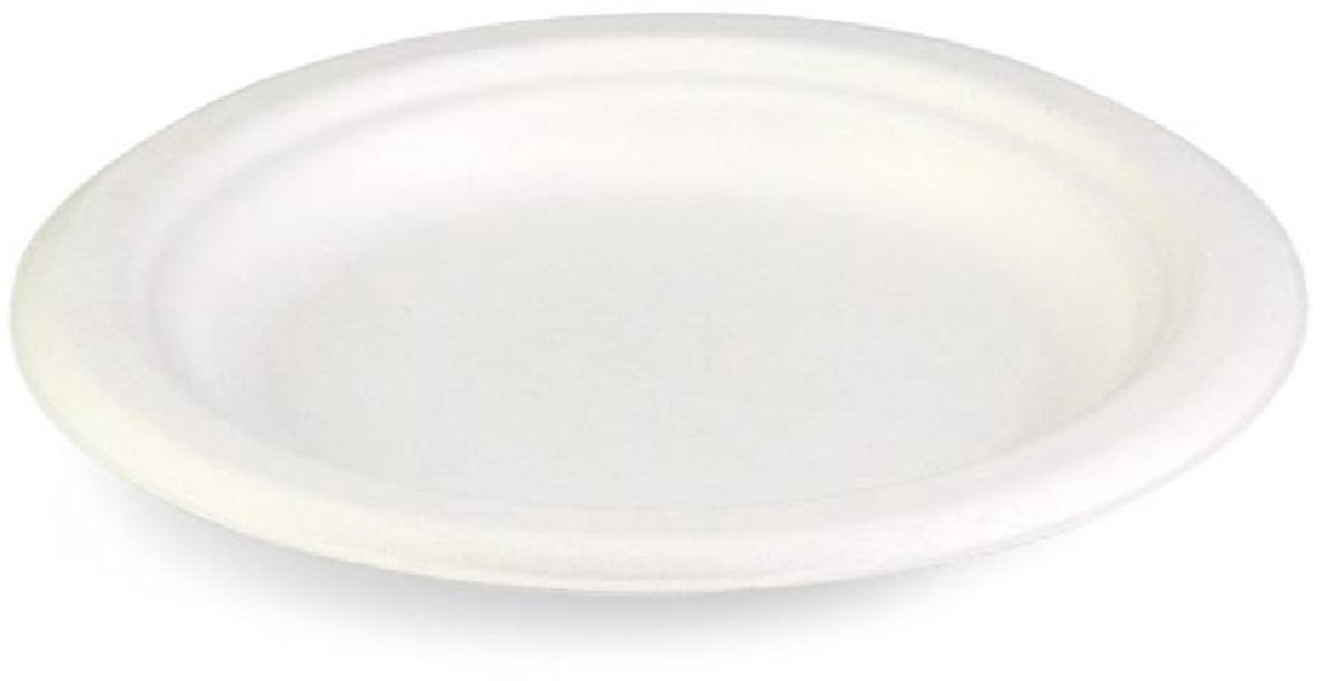 Senza suikerriet bord rond 155 x h15 mm krimp à 40 stuks