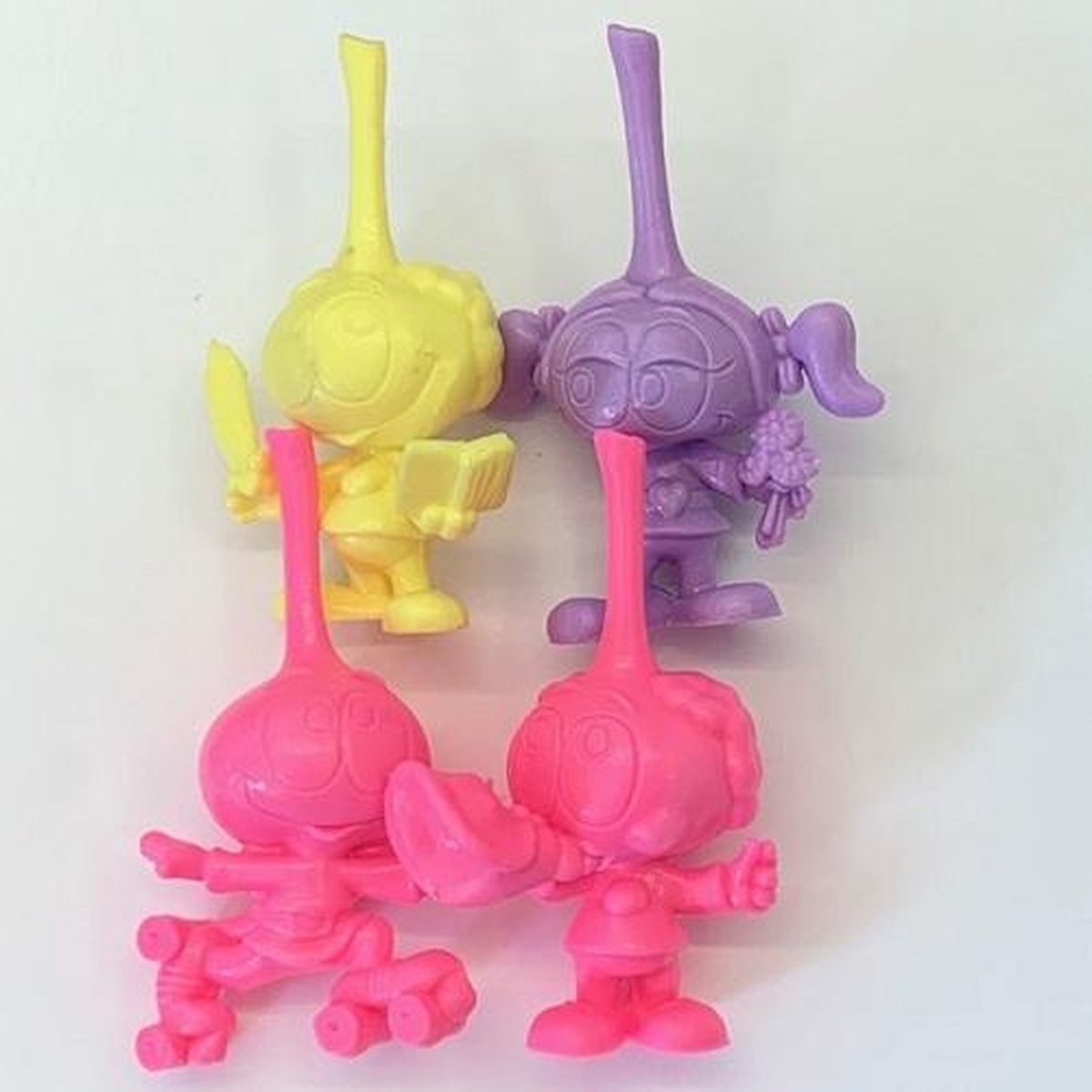 Snorkel set 4 stuks ca. 7 cm