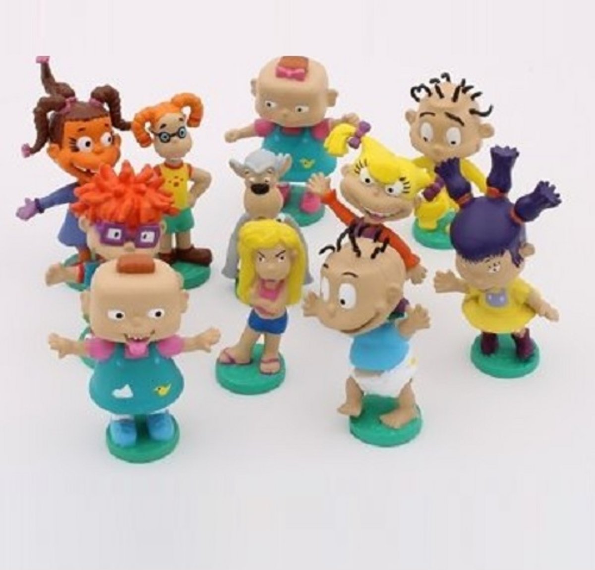Rugrats speelset van 11 figuren (ca 5 cm)