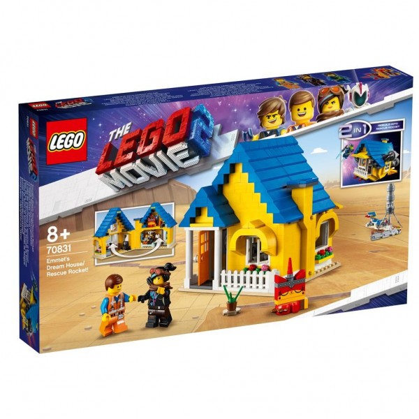 70831 Lego Movie 2 Emmets Droomhuis/Reddingsraket