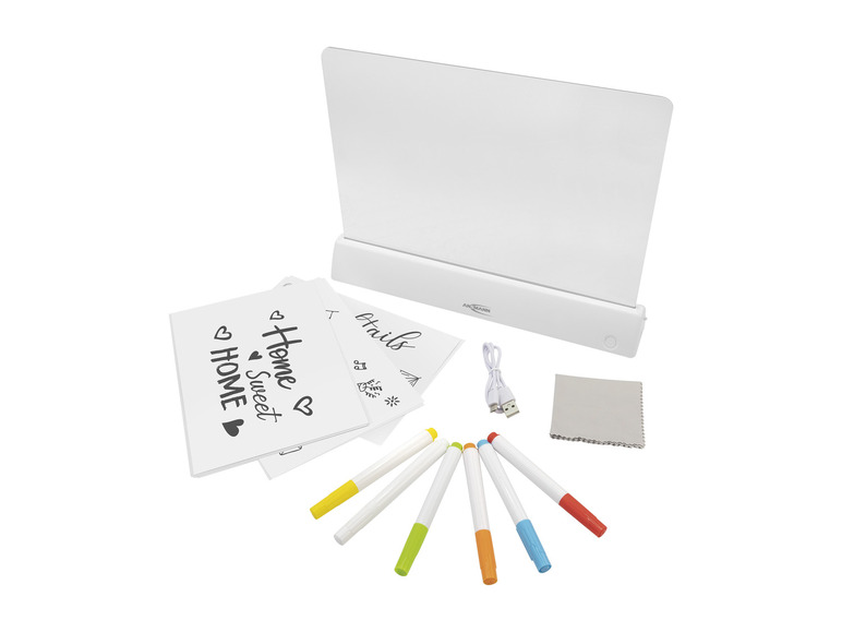 ANSMANN LED-decoratie-tekenbord, incl. batterijen