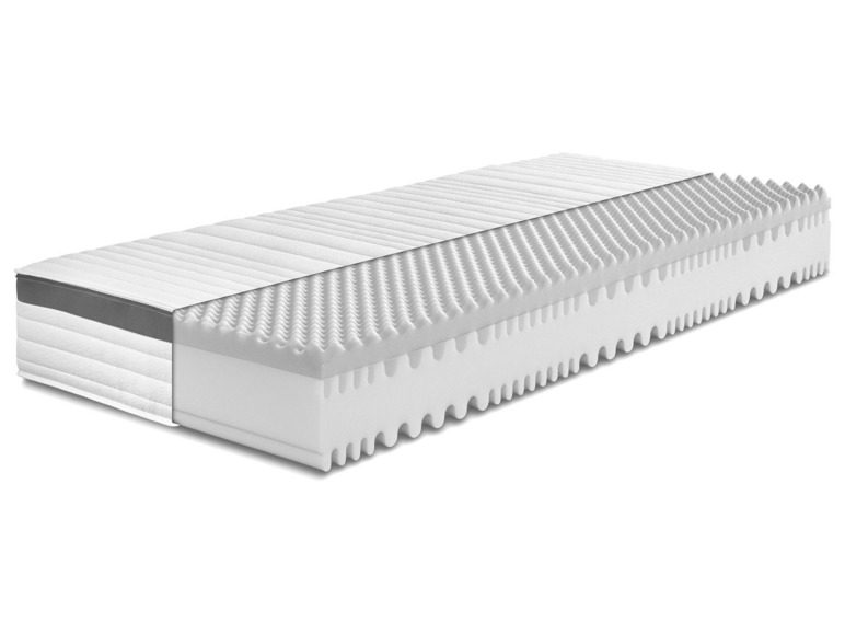 BADENIA TRENDLINE 7-zones XXL comfortschuimmatras (onbepaald, 140 x 200 cm, Extra stevig)