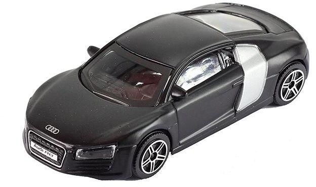 Bburago Audi R8 zwart - 1:43