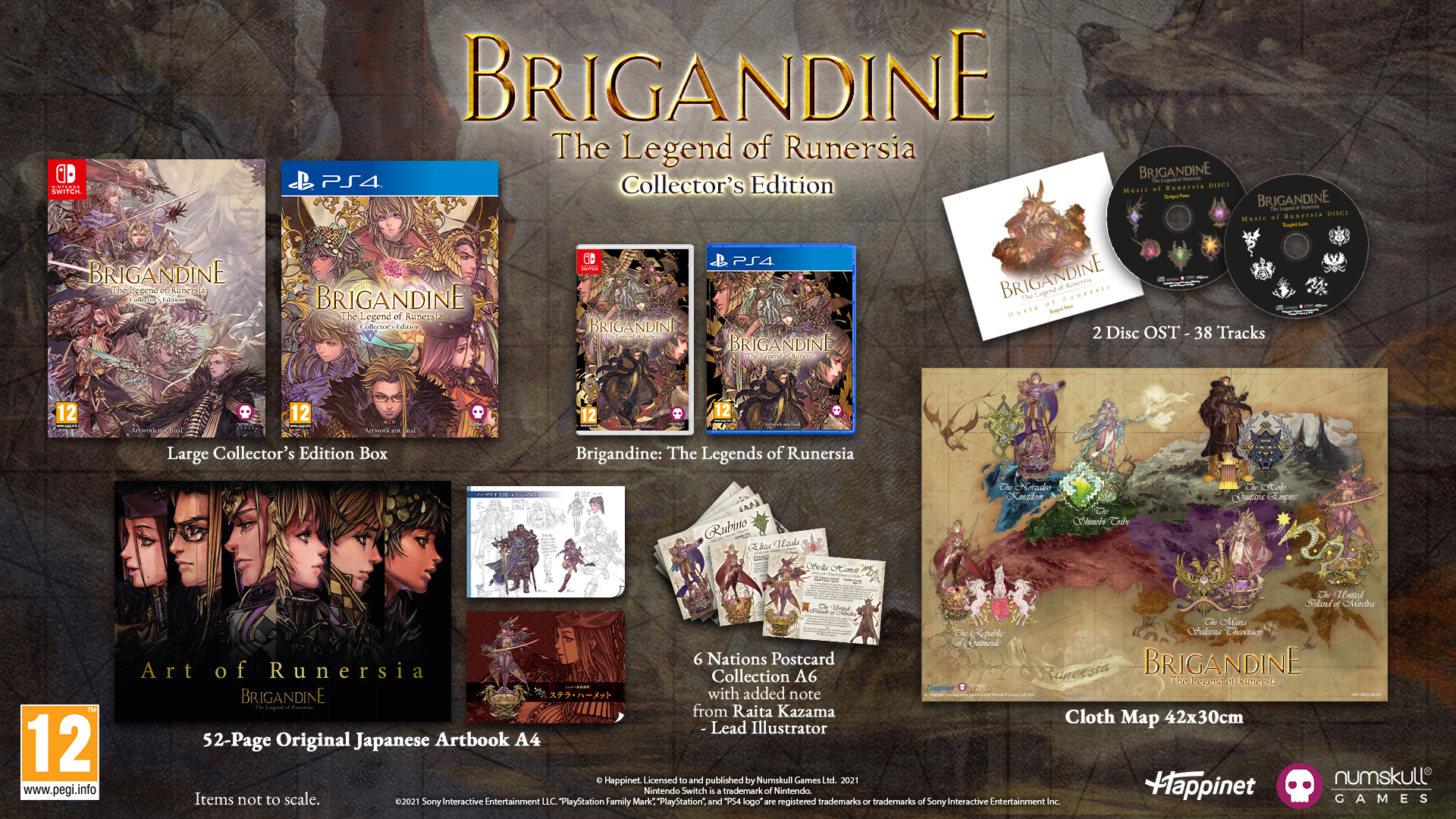 Brigandine The Legend of Runersia Collector\s Edition