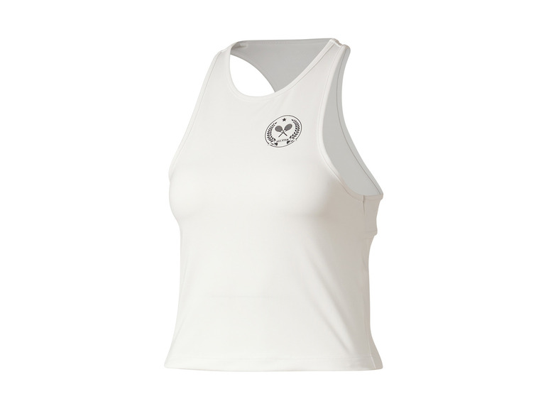 CRIVIT Dames sporttop (S (36/38), Wit)