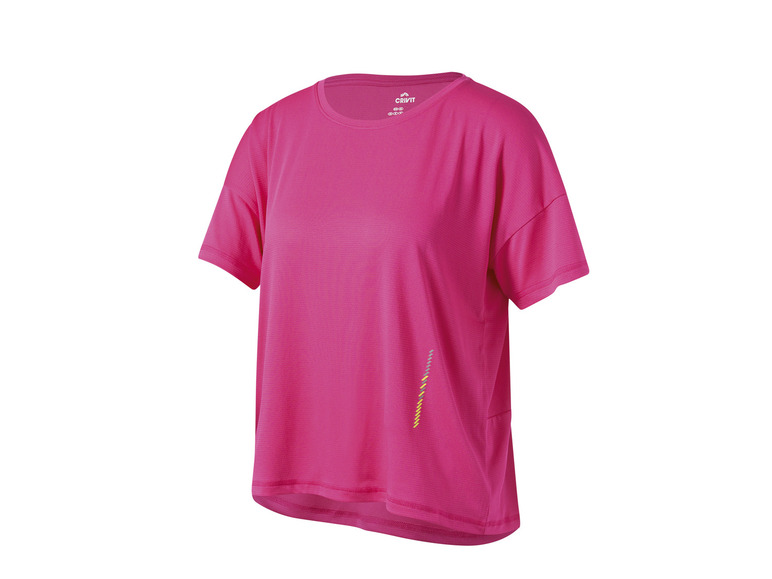 CRIVIT Functioneel damesshirt, modieus wijd model (L (44/46), Roze)