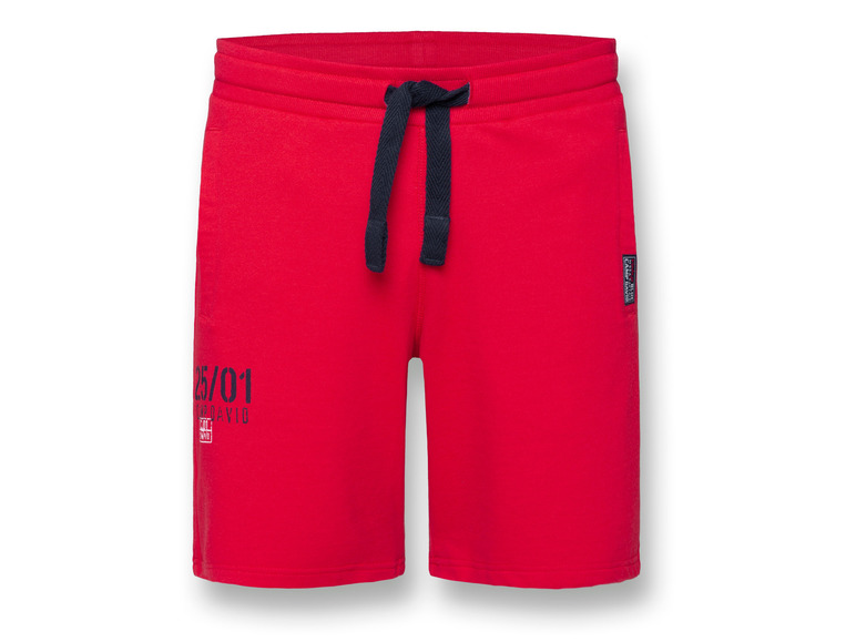 Camp David Heren sweatshort (XXL, Rood)