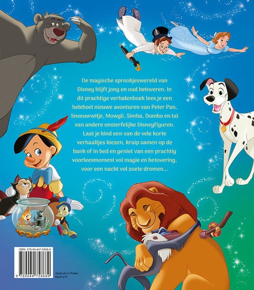 Deltas Disney het rote 1-minuut verhalenboek