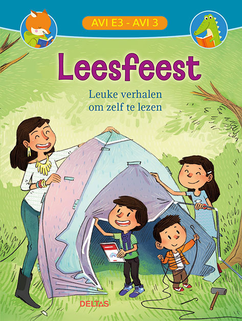 Deltas Leesfeest Leuke verhalen om zelf te lezen AVI E3 AVI 3
